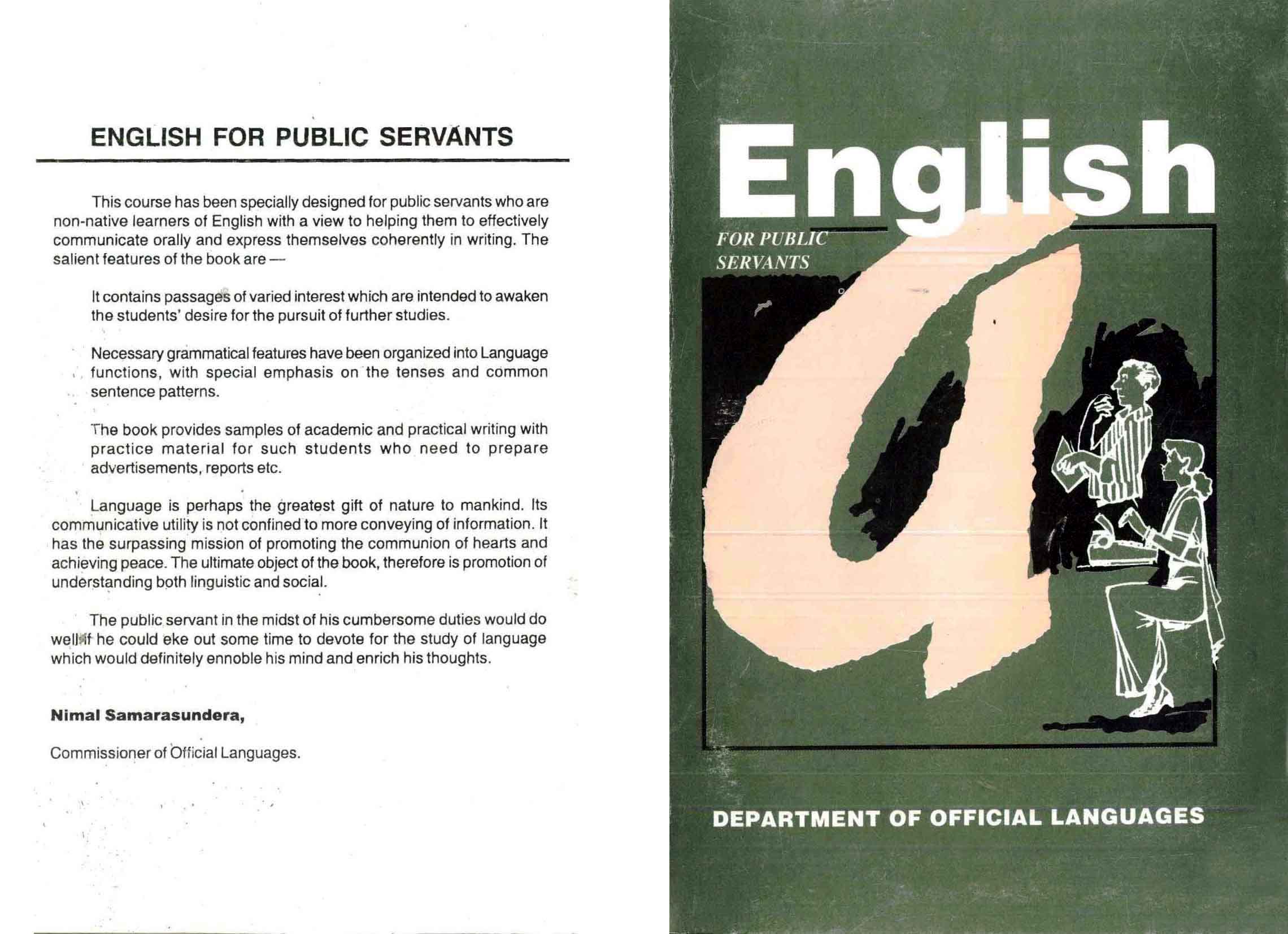 An Intensive Course in English for Public Servants
